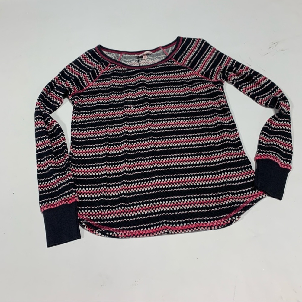 Victoria's Secret PINK Striped Thermal -‎ 6131 Size XS - Picture 9 of 10